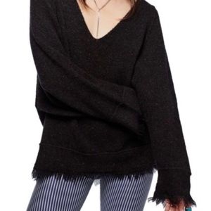 Free People Irresistible Fringe Trim Sweater